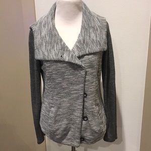 Beyond Yoga Scarf Wrap Cardigan Sweater